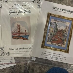 San Francisco themed cross-stitch patterns - 3